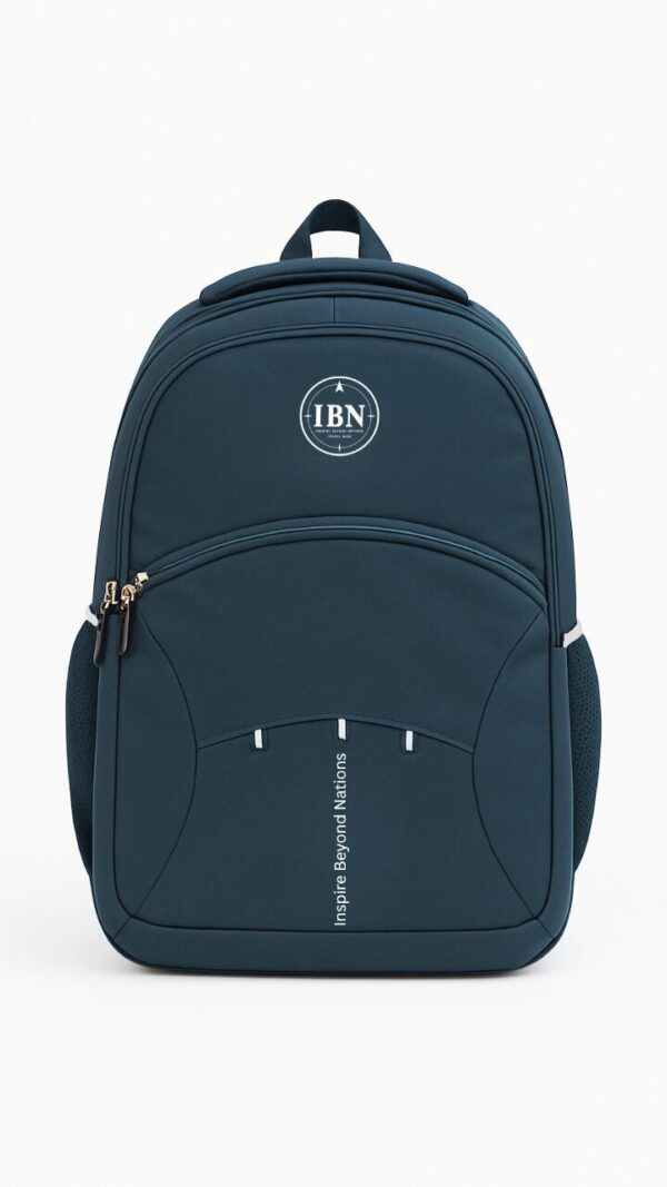 IBN UrbanEdge Laptop Backpack – Navy Blue Edition