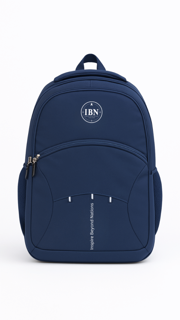IBN UrbanEdge Laptop Backpack – Navy Blue Edition