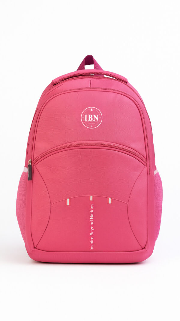 IBN UrbanEdge Laptop Backpack – Pink Edition